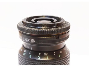 adattatore tamron adaptall 2 per canon eos ef la fotocamera l'adattatore dslr obiettivi 3d print model - Mito3D