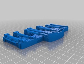 puerta alcala brinquedos de construção arquitectura edificios madrid 3d print model - Mito3D