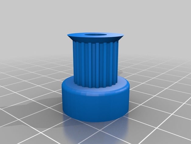 gt2 20teeth 2mm passo puleggia 635 mm foro Stampante 3d parti su misura 3D print model - Mito3D
