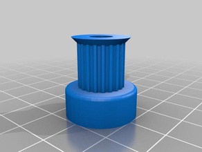 gt2 20teeth 2mm pitch pulley 635mm bore 3d printer parts customized 3d print model - Mito3D