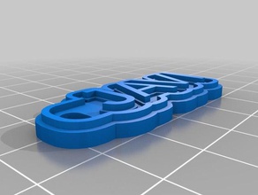 rafa les signes et logos personnalisé 3d print model - Mito3D