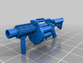 m32 us military grenade launcher costume cosplay gun replica 3d print model - Mito3D