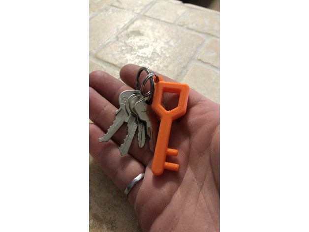 small key - legend zelda ocarina time video games oot 3D print model - Mito3D