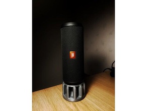 jbl flip 3 vertical stand audio bluetooth speaker diy 3d print model - Mito3D