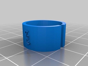 my customized custom cup clip kitchen & dining 3d print model - Mito3D