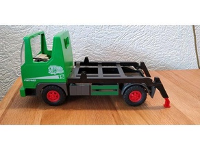 stamp playmobil 3318 truck 3d printing container 3d print model - Mito3D