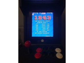 ıcade bezel ipad video oyunları arcade 3d print model - Mito3D