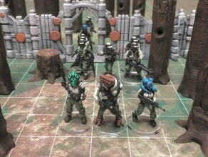 alien rebel troopers 28mm heroic scale toys & games 32mm aliens boardgame boardgames character characters fantasy game gaming imperial assault ithorian jedi legion miniature miniatures rodian roleplaying rpg science fiction scifantasy scifi starwars star wars rebels tabletop twilek wargame wargames wargaming 3d print model - Mito3D