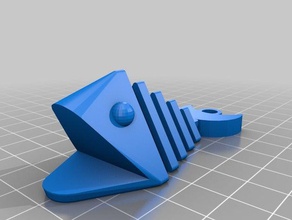 my moving fish toys & games customized 3d print model - Mito3D