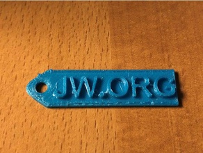 jworg keychain keychains 3d print model - Mito3D