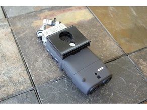zoom kemer klipsi + hard case h5 ses 3d print model - Mito3D