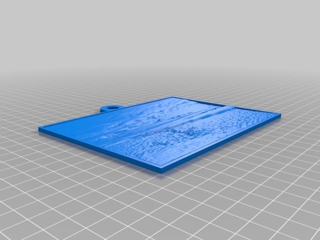 wanahoo sunset1 2d sanat özelleştirilmiş 3D print model - Mito3D