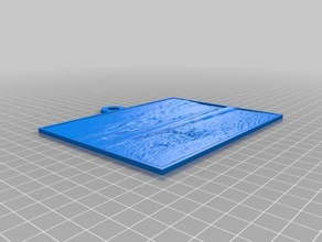 wanahoo sunset1 2d-Kunst kundengebundene 3d print model - Mito3D