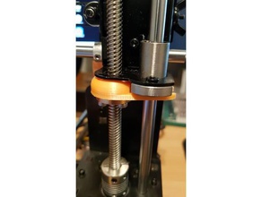 geeetech prusa i3 pro w z axis anti wobble brace t8 lead screw 3d printer parts 3d print model - Mito3D