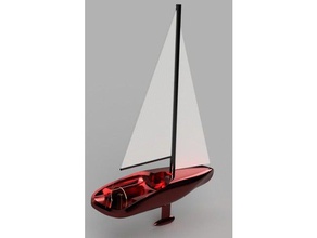 30ft tekne sahne yelkenli 3d print model - Mito3D