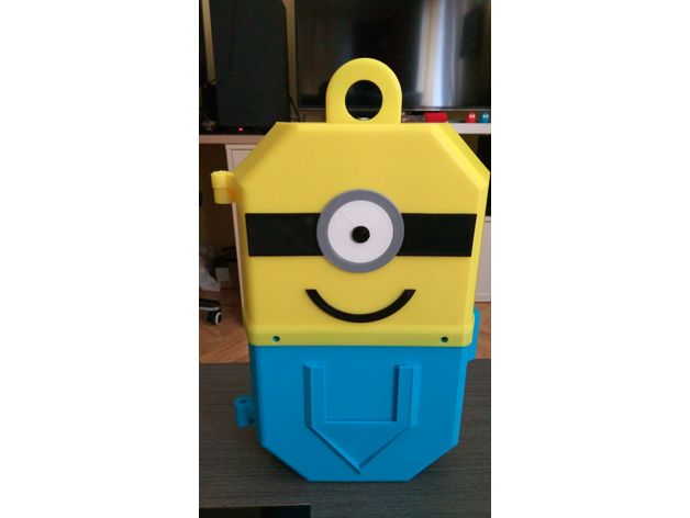 minion masc chemobox-kimiobox mascara mionion para chemo-box chemobox chemo box kimiobox minions 3D print model - Mito3D