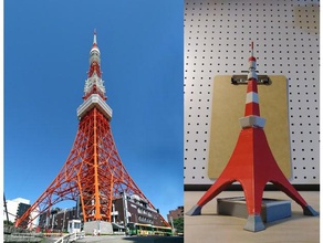 tokyo Kulesi modelleri 3dprintable 3d yazıcı çizgi harika bina serin coğrafya Japonya makeprintable model tokyotower kule 3d print model - Mito3D