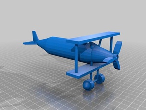 Birinci Dünya Savaşı uçağı 3d baskı 3d print model - Mito3D