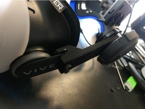 more comfortable htc vive welding headgear bracket gadgets 3d print model - Mito3D