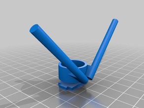 combined rx antenna tubes axii mount geprc sparrow r c vehicles 3d print model - Mito3D