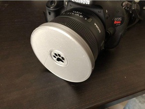 interchangable shaped bokeh lens adapter camera photography 3d print model - Mito3D