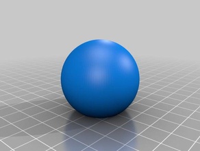 calibration sphere 3d printing tests shpere test 3d print model - Mito3D