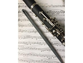 clarinetto cleaner musica strumento 3d print model - Mito3D