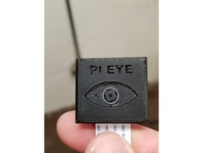 pi eye - raspberry camera 21 mountable case mount 3d print model - Mito3D