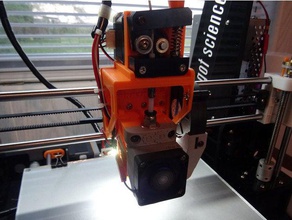 e3d 40mm fan duct remix 3d printer parts v6 3d print model - Mito3D