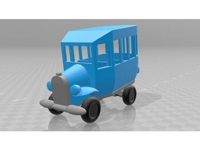 litle bus sy Fahrzeuge Auto Modell oldtimer - Spielzeug 3d print model - Mito3D