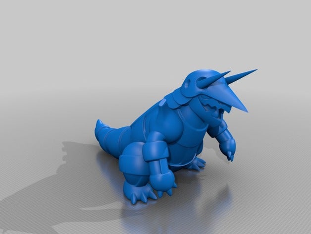 aggron yaratıklar 3D print model - Mito3D