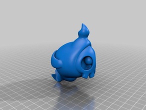 duskull creatures pokemon requiem 3d print model - Mito3D