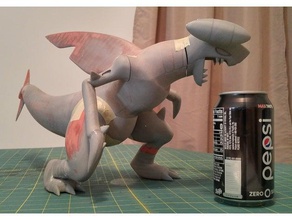 knakrack Kreaturen dragon land shark mach pokemon 3d print model - Mito3D