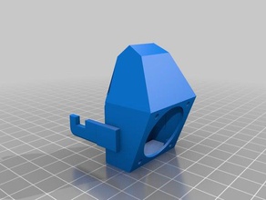 mp seleccione mini cubierta del ventilador fijo clips Impresora 3d accesorios el conducto monoprice 3d print model - Mito3D
