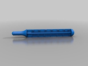 thermometer models 3d print model - Mito3D