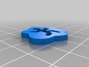 splat tokens brinquedo & acessórios para jogos dnd em miniatura prop masmorras e dragões token 3d print model - Mito3D