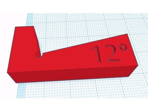 12 angle block making tangential toolholder machine tools axa lathe shop machinist 3d print model - Mito3D