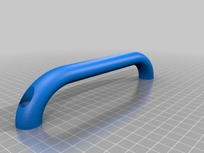 forte l'impugnatura della mano v1 + v2 parti grip punto di presa la maniglia 3d print model - Mito3D