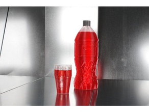 formfutura cola bottiglia cucina & sala da pranzo 3d print model - Mito3D