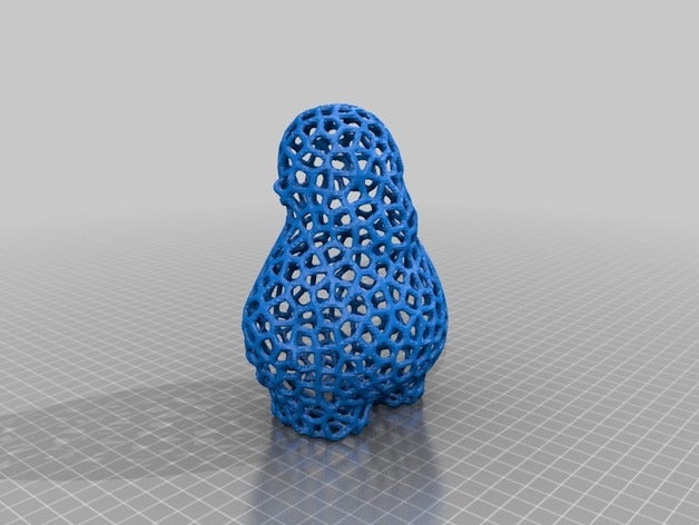 zee leer voronoi 3d-drucken 3D print model - Mito3D