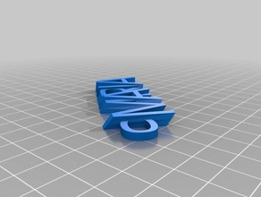 llavero maria llaveros personalizado 3d print model - Mito3D