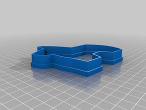 pinata cookie cutter 3d printing 3d print model - Mito3D