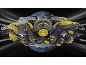 mechanical eagle xv art 3d print model - Mito3D