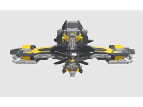 mechanische eagle xix Kunst 3d print model - Mito3D