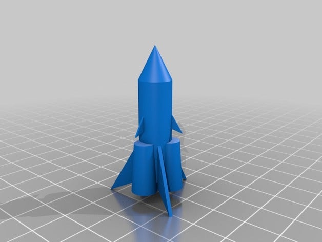 oyuncak gemi heykeller roket 3D print model - Mito3D