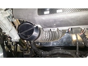 universal de ventilação ar em carros 76mm a indústria automotiva o bmw carro e46 corrida respiro 3d print model - Mito3D
