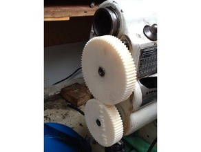 gear set cutting 10 pitch hardinge tl machine tools 3d print model - Mito3D