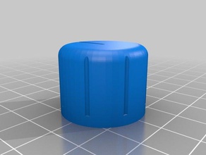my customized knob rotary encoder potentiometer electronics 3d print model - Mito3D