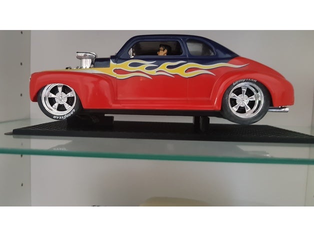slotcarstand 124 hobby slotcar 3D print model - Mito3D