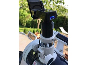 adaptateur télescope webcam de la caméra cam 3d print model - Mito3D
